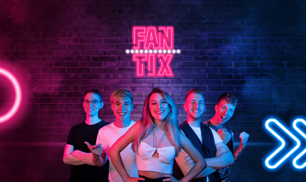 Coverband FANTIX persfoto 2024 - ONLY BANDS