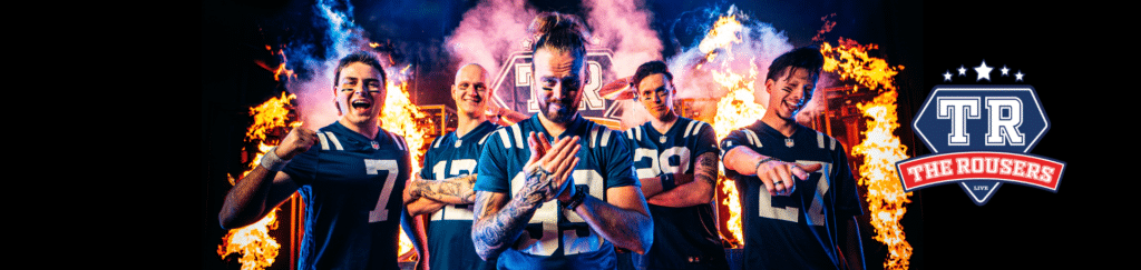 Coverband THE ROUSERS boeken bij ONLY BANDS - website banner 2026