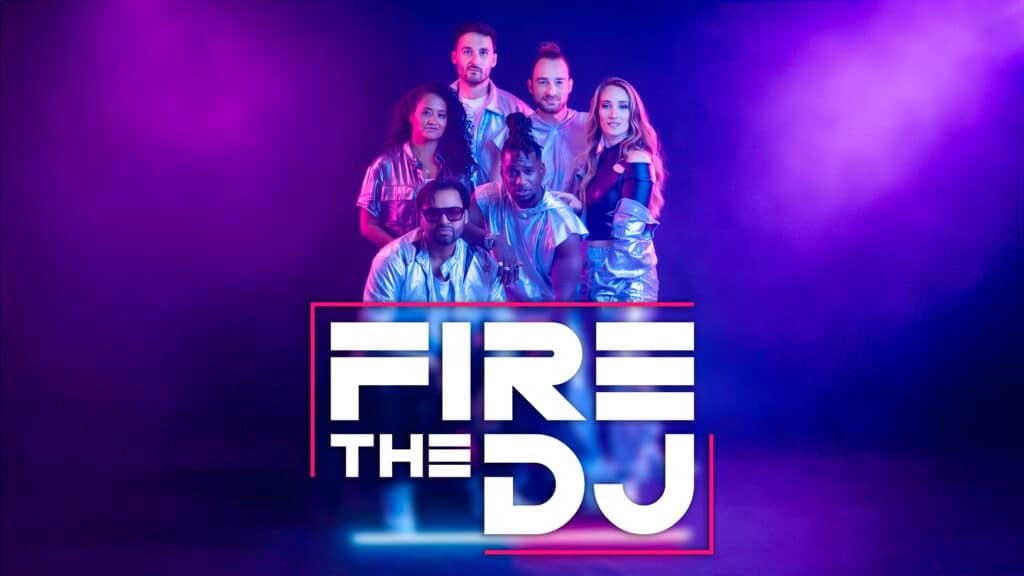 Coverband FIRE THE DJ boeken bij ONLY BANDS - wide