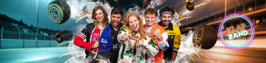 Coverband KLAPBAND boeken bij ONLY BANDS