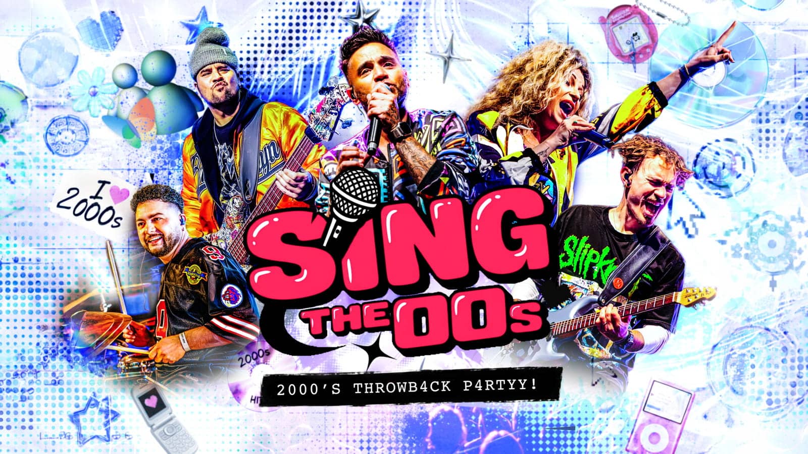 SING THE 00s: dé ultieme live meezing experience voor festivals en feesttenten - ONLY BANDS