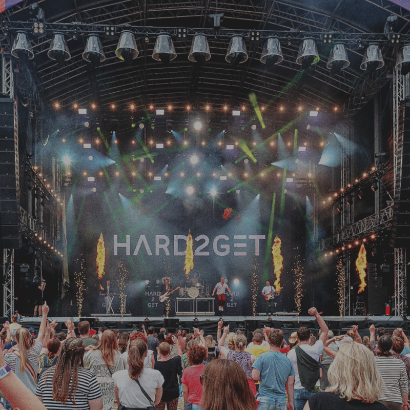 Coverband Hard2Get boeken bij ONLY BANDS - De beste coverbands voor tentfeesten -1
