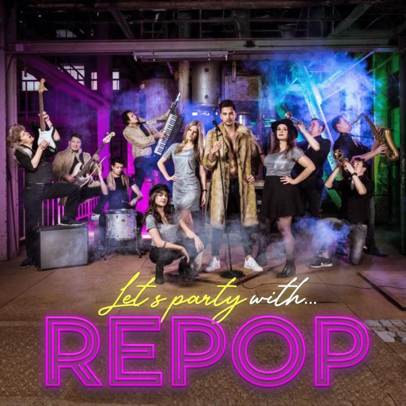 Coverband REPOP boeken bij ONLY BANDS - Exclusieve boekingen en management voor REPOP