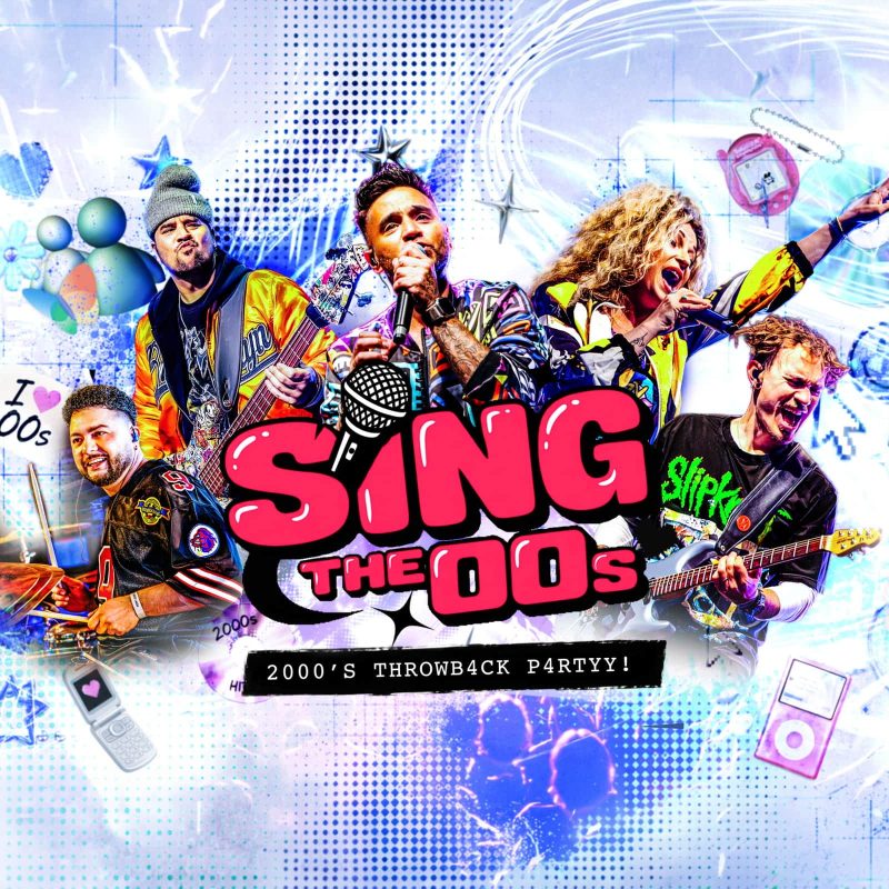 Coverband SING THE 00s boeken bij ONLY BANDS exclusief boekingskantoor voor SING THE 00s