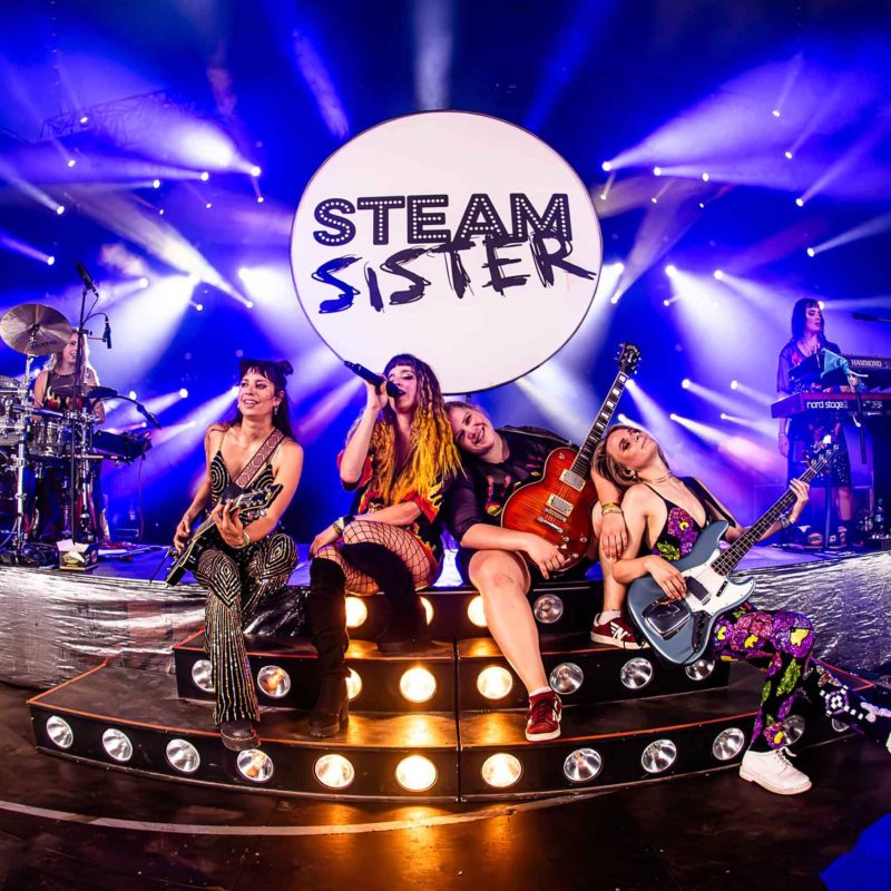 Coverband Steam Sister boeken bij ONLY BANDS. Steam Sister is bekend van The Headliner op RTL4